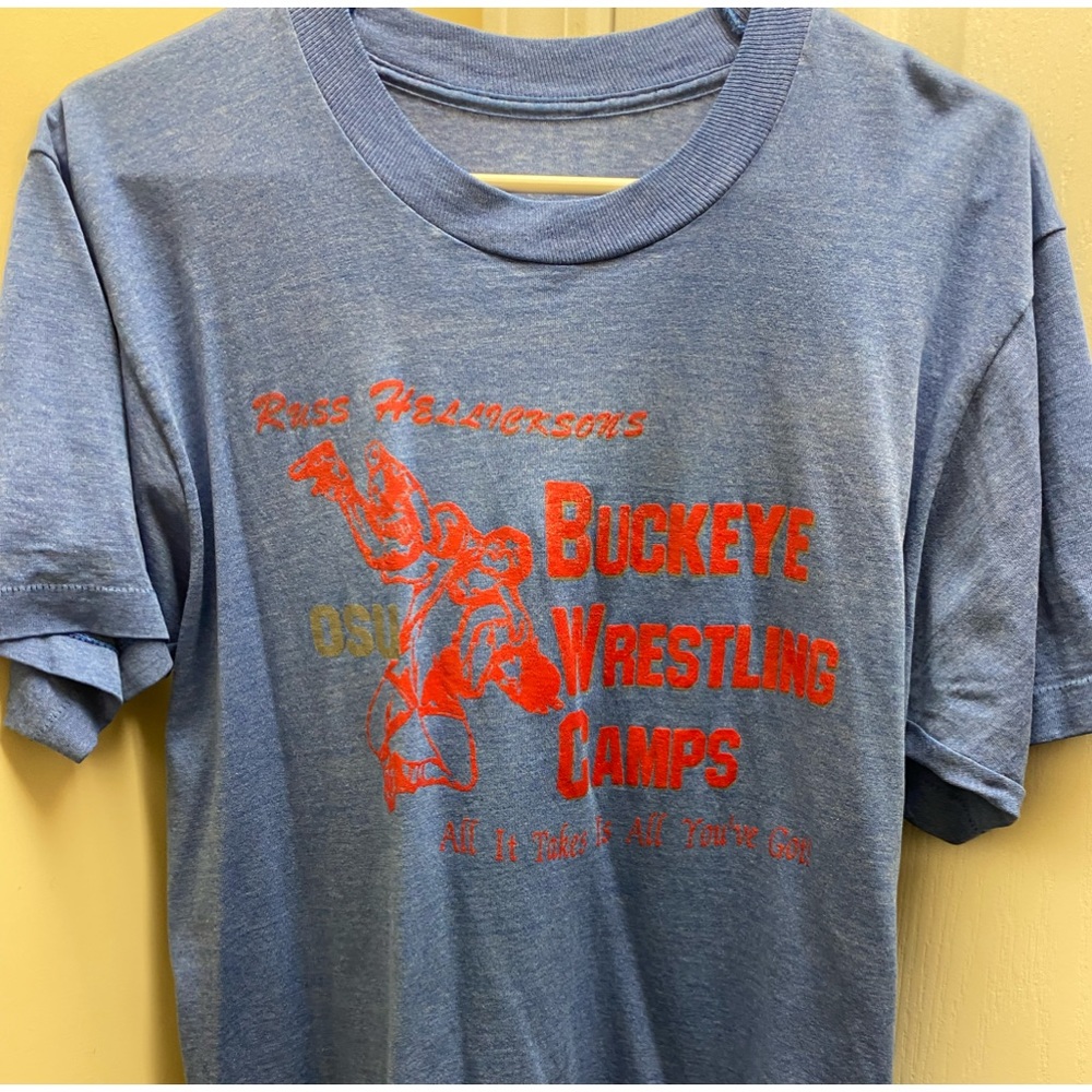 Authentic Vintage OSU Buckeye Wrestling Shirt